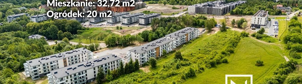 Mieszkanie 33m² z prywatnym ogródkiem ul. muszlowa