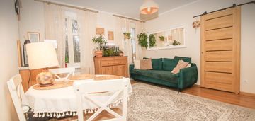 Nad śluzami|2 pok|1piętro|36,71m|widok na rzekę