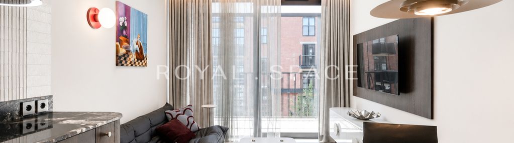 Noho młyny mogilska | apartament z loftowym stylu