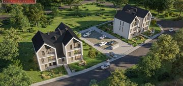 Dwupokojowe z dużym tarasem