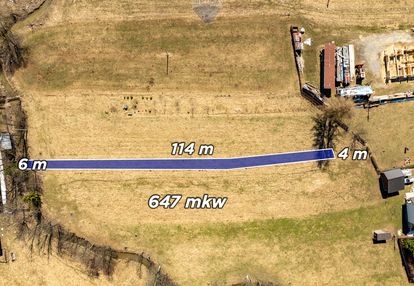Działka budowlana chochołów | 647m2