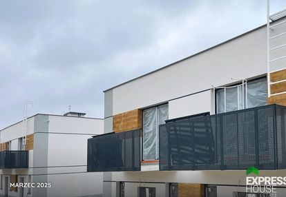 Bliźniak, 90m2, krzyki, 2blakony + 44m2 ogródka
