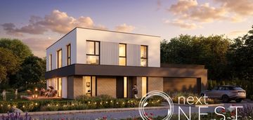 Dom wolnostojący nowoczesny projekt konstancin