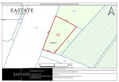 Działka przy lesie i 1909m² i pierwoszyno