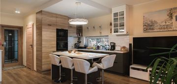 Mieszkanie 125 m² zabudowa bliźniacza ogród 540 m²