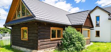 Dom z bali| inwestycja | dobry dojazd