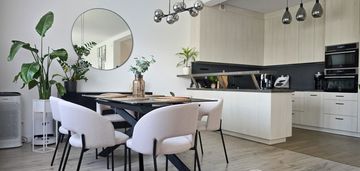 Apartament  dwupoziomowy z ogródkiem łoziska