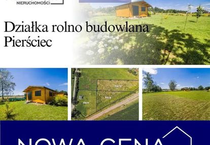 Działka budowlano rolna-67 arów-pierściec- płaska, przy drodze gminnej