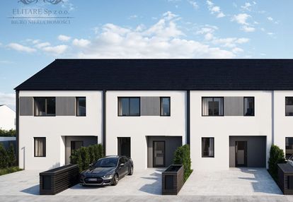 Dom szereg środkowy 102,50m2 z działką 148m2m2, iwiny siechnice