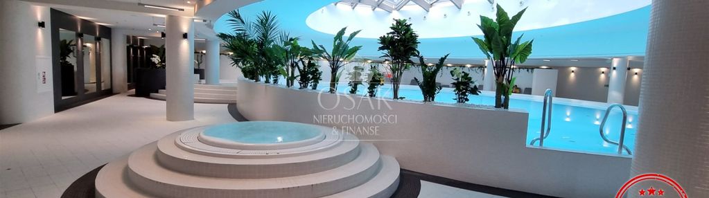 Luksusowy 1 pok. apartament z loggią - hanza tower