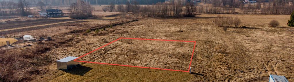 Niewodnica k. działka 1002 m² z wz, blisko b-stoku