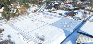 Działka 1072 m² mpzp kajetany, gm. nadarzyn