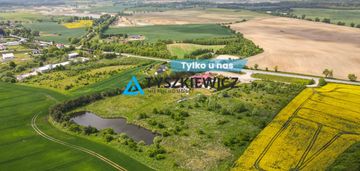 Działka pod inwestycję z wz i stawem