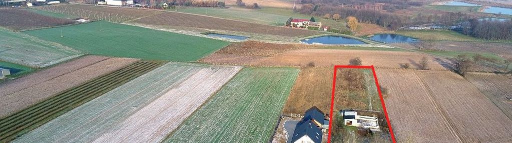 Działka z rozpoczętą budową domu, niższa cena!