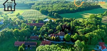 Unikalny pensjonat w zabytkowym dworku - 1,12 ha