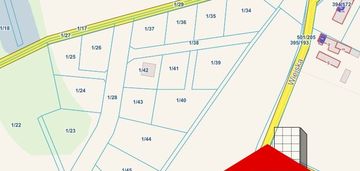 Ładna działka budowlana - okolice toszka