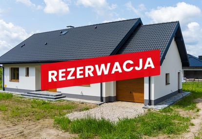 Nowy dom parterowy 128 m2 / 10,50 ara