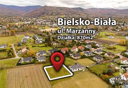 870 m2 - mpzp - zabudowa bliźniacza, szeregowa