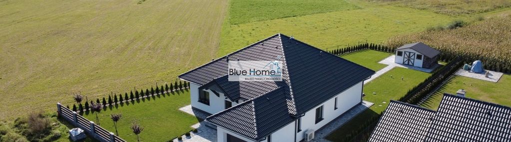 4 pokoi, wysoki standard, garaż w bryle, brzozówka