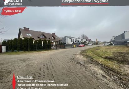 Uzbrojona, płaska działka na osiedlu domów!