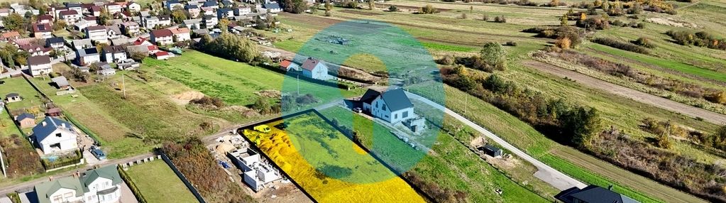 Widokowa działka 1823 m² w kostomłotach drugich