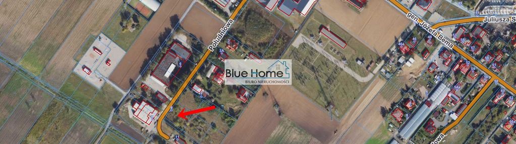 Działka mieszkaniowo-usługowa, ul. południowa