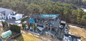 Dom przy lesie z zapleczem pod działalność - żukow