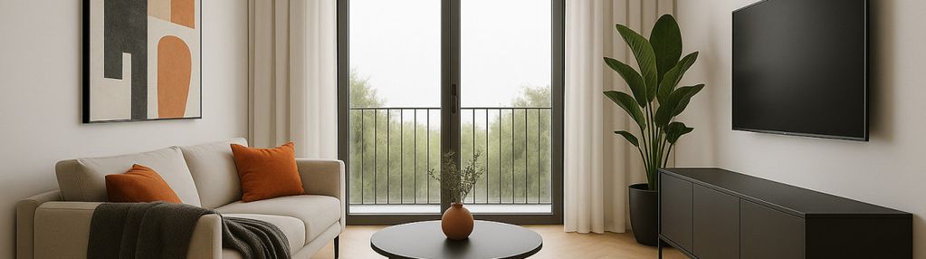 Jasne i funkcjonalne mieszkanie z balkonem