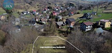 Działka z projektem domu jednorodzinnego