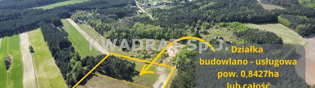 Piękna, duża działka z lasem – kobyla góra!!!