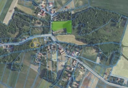 Duża działka siedliskowa, piękna okolica, obiszów