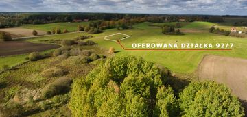 Działka budowlana z mpzp 25 minut od olsztyna