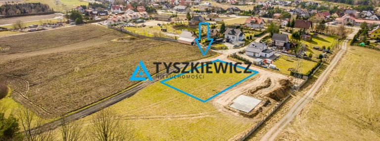 Działka z pozwoleniem na budowę, kościerzyna-wyb.