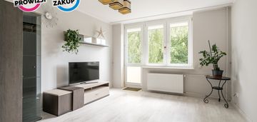2 pokoje z balkonem - widok na zieleń !