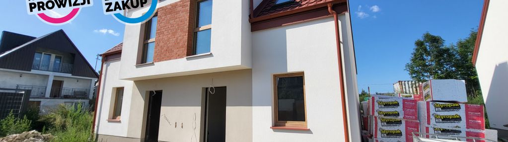 Bliźniak 4 pok, 2 miejsca parkingowe, ogród 120m2