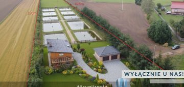 Dom w stanie surowym 100 m2 z usługami