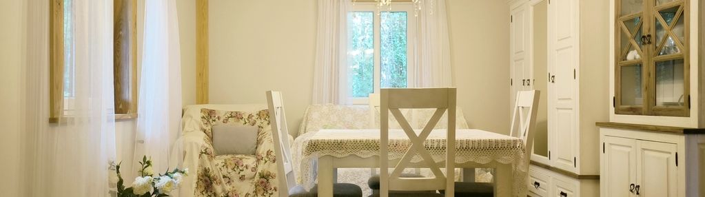 Dom w stylu rustykalnym pod lasem gmina łaskarzew