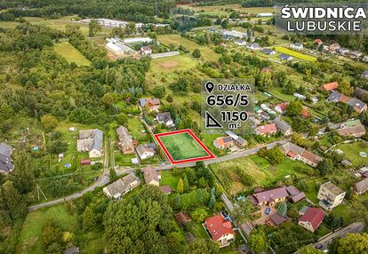 Działka budowlana 1150 m² - blisko zielonej góry