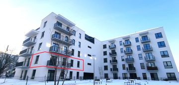 Nowe mieszkanie | balkon | południowy zachód | las