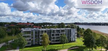 Apartament w stanie deweloperskim nad jeziorem