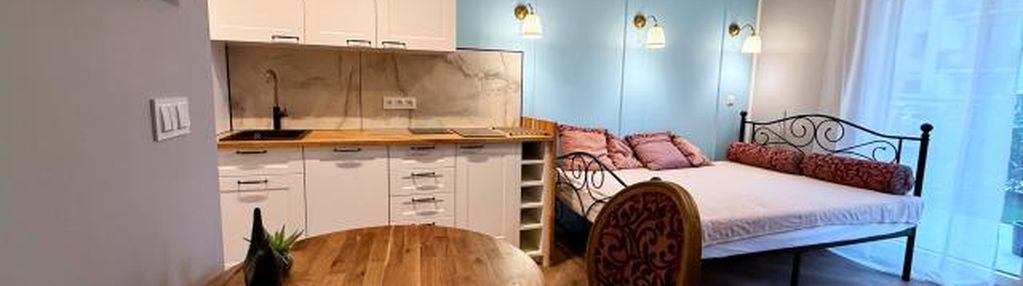 Nowa kawalerka z ogródkiem! parking! gumieńce