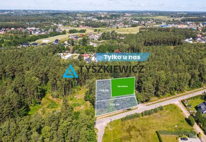 Działka mieszkaniowa z własnym lasem chwaszczyno