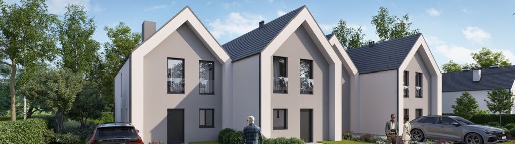 Nowoczesny dom z garażem | smart home