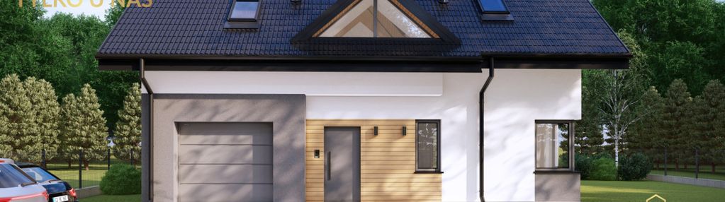 Nowoczesny dom z garażem | działka 1500 m² | gniła