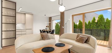 Apartamenty pszowska - 1 piętro, 3 pokoje, balkon
