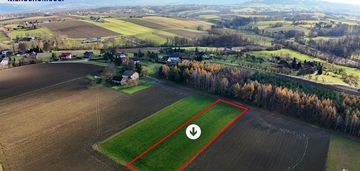 Iskrzyczyn - 3038 m2, budowl.-rolna, dojazd asfalt