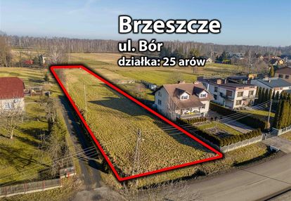 Duża działka budowlana w brzeszczach!