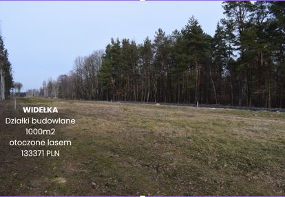 Działki 10a pod zabudowę pod lasem- widełka