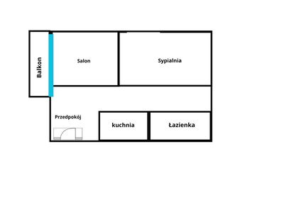 Piękne dwa pokoje w znakomitej lokalizacji