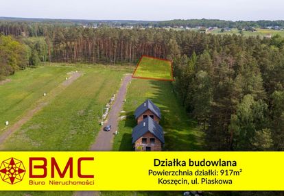 Działka budowlana otoczona lasem koszęcin 917m2